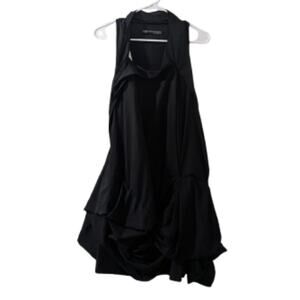 Elegant Black Sleeveless Dress